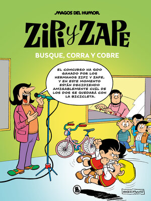 cover image of Zipi y Zape. Busque, corra y cobre (Magos del Humor 218)